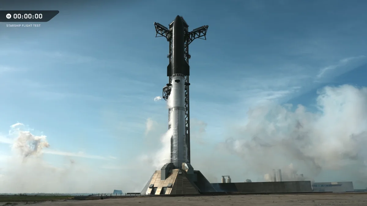 Скасування запуску Starship Flight 13 SpaceX в останній момент (відео)