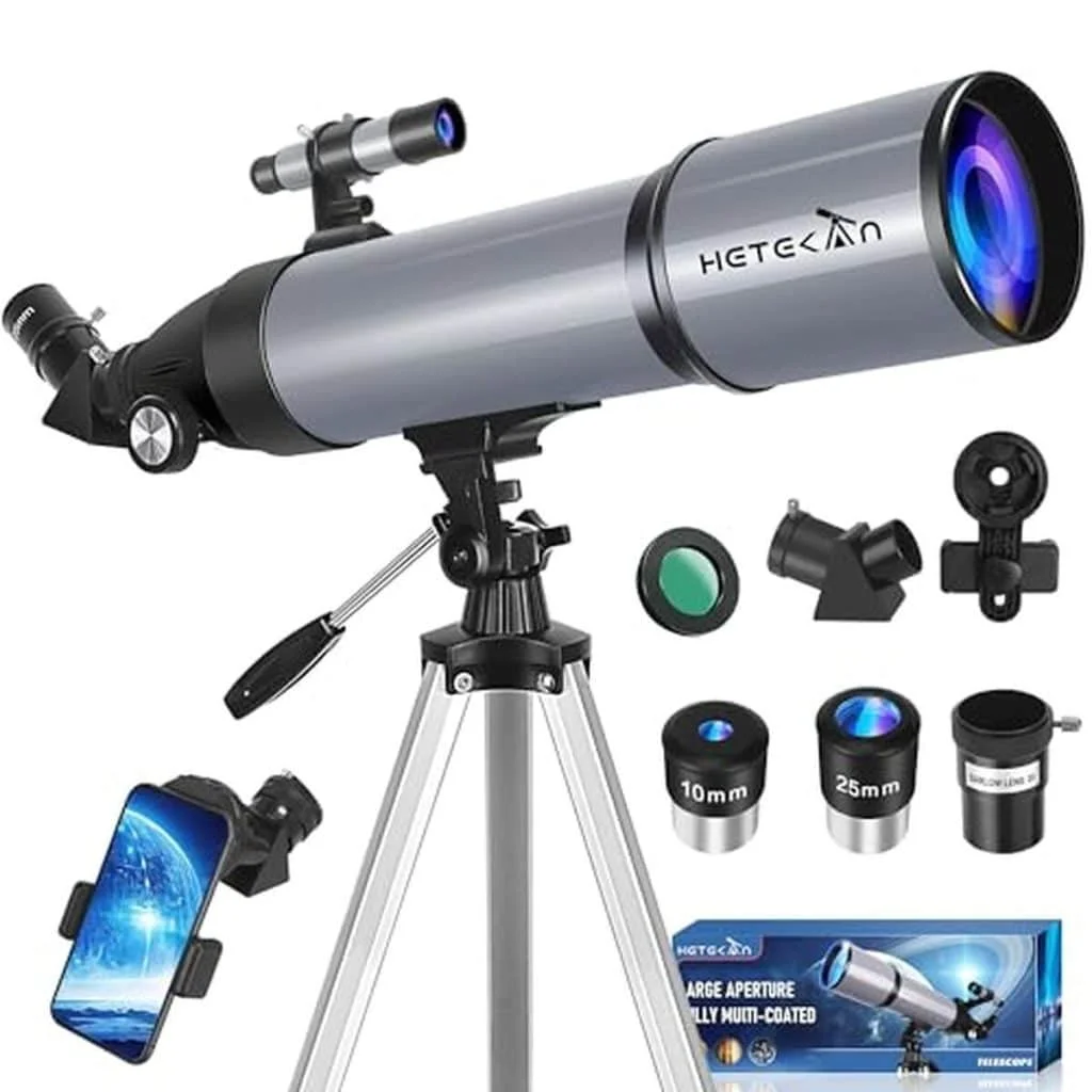 Огляд телескопа Hetekan 80/600mm: неперевершена портативність та продуктивність