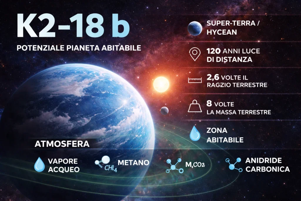 K2-18 b: потенційно придатна для життя планета