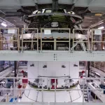 Об'єднання екіпажного та сервісного модулів Orion для Artemis III