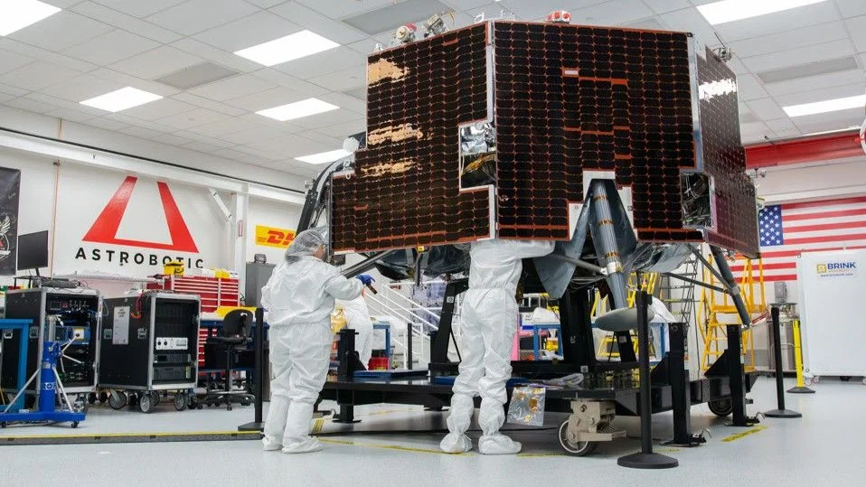 Astrobotic представляє місячний посадковий апарат Griffin-1 для місії NASA Moon Base