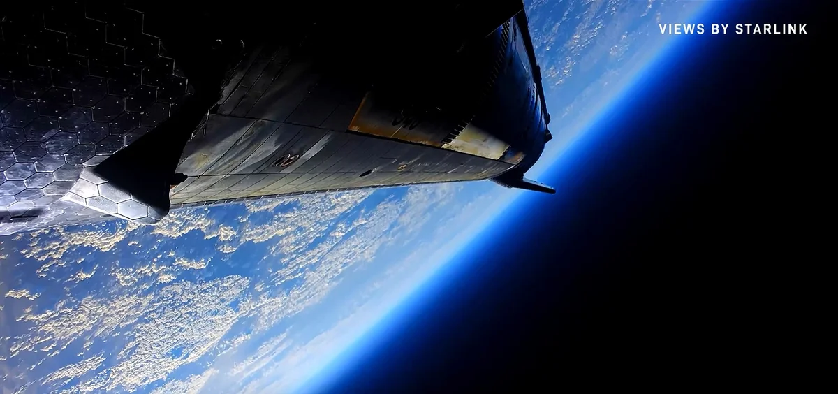 Starship успішно вивів 20 нових супутників Starlink у космос