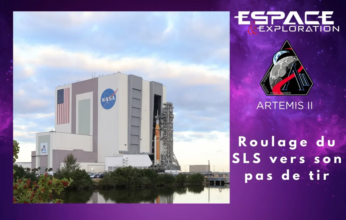 Artemis II: Переміщення SLS до місця запуску