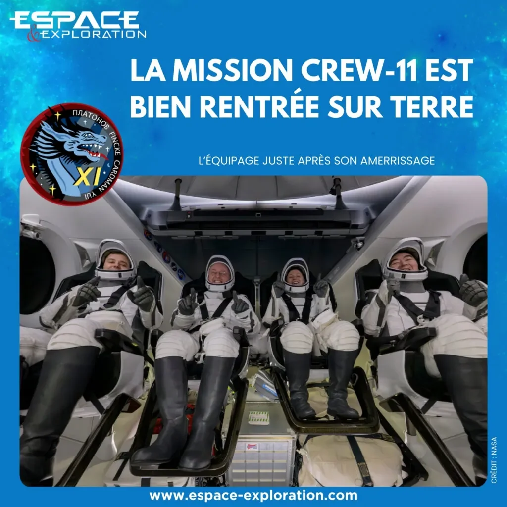 Повернення на Землю місії Crew-11: скорочений термін перебування