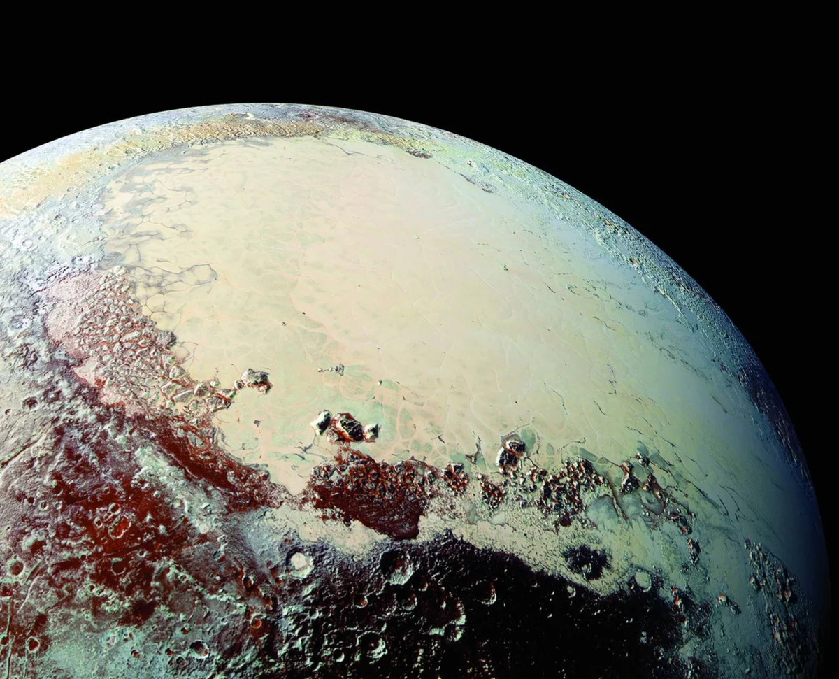 Виявлення зсувів на Плутоні завдяки даним New Horizons