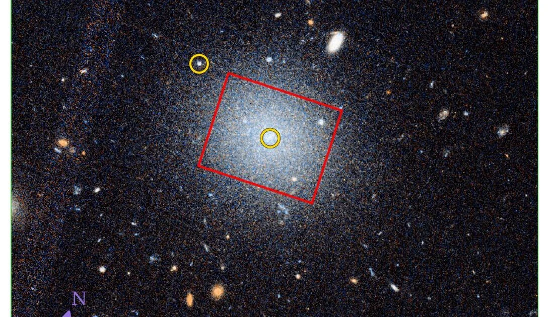 Відкриття третьої галактики без темної матерії в полі NGC 1052